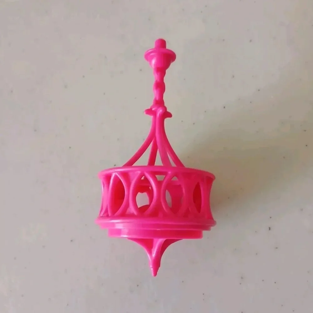Barbie Dream House Pink BARBIE Pink CHANDELIER Light Fixture 2015